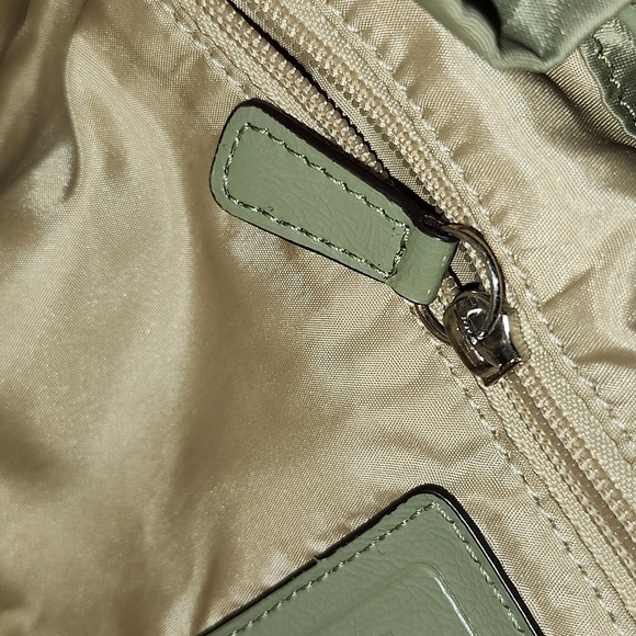 Coach Signature Fabric Nylon Backpack - Picture 12 of 15